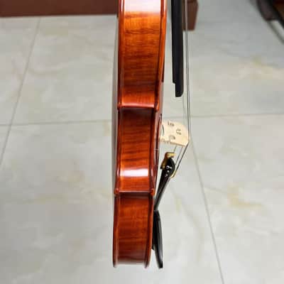 Strad style solid wood song maestro 4/4 violin,a clear and graceful voice image 9