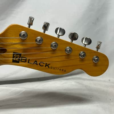 22 Black Guitars T-Style Singlecut Electric Guitar image 7