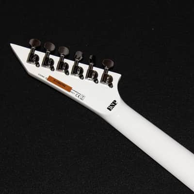 ESP LTD MAX-200 Max Cavalera Signature White Electric Guitar image 7