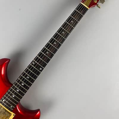 Ibanez Musician - Red @1978 Gold hardware with Roland synth, and Hardshell case.. Tremelo added , but Removable image 3