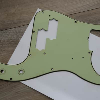 Fender Precision Mint Green   / 10 hole / Relic / Aged / P bass  '57 58 59  USA Vintage image 11