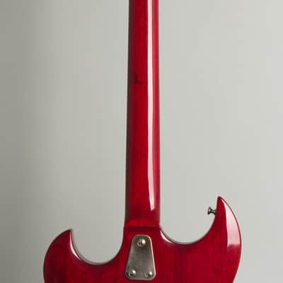 Hagstrom H-8 8-String Bass Solid Body Electric Bass Guitar (1968), ser. #723558, period chipboard case. image 9