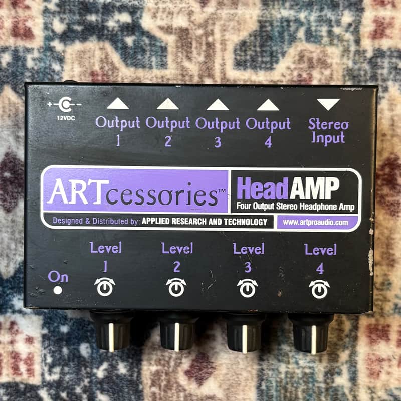 ARTcessories Head Amp 4 Output Stereo Headphone Amp! image 1