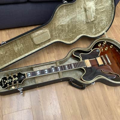 Epiphone Sheraton 1983 Sunburst Japan Oasis OHSC Case image 2