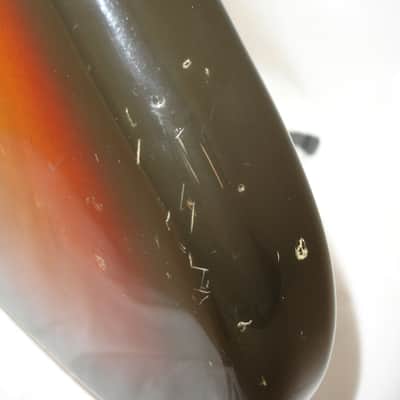 1995 Fender Jazz Bass Left-Handed 4-String Electric Bass Guitar, 3-Tone Sunburst w/ Case image 18