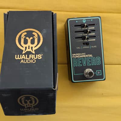 Walrus Audio Fundamental Reverb 2023 - Present - Black / Teal image 2