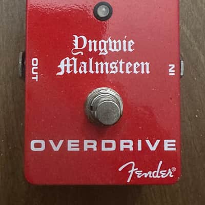 rare Fender Yngwie Malmsteen Overdrive 2010s - Red image 1