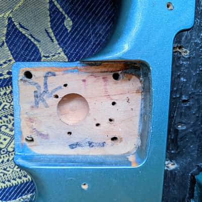Fender Modern Player Electric Guitar Body - Tidepool Blue image 4