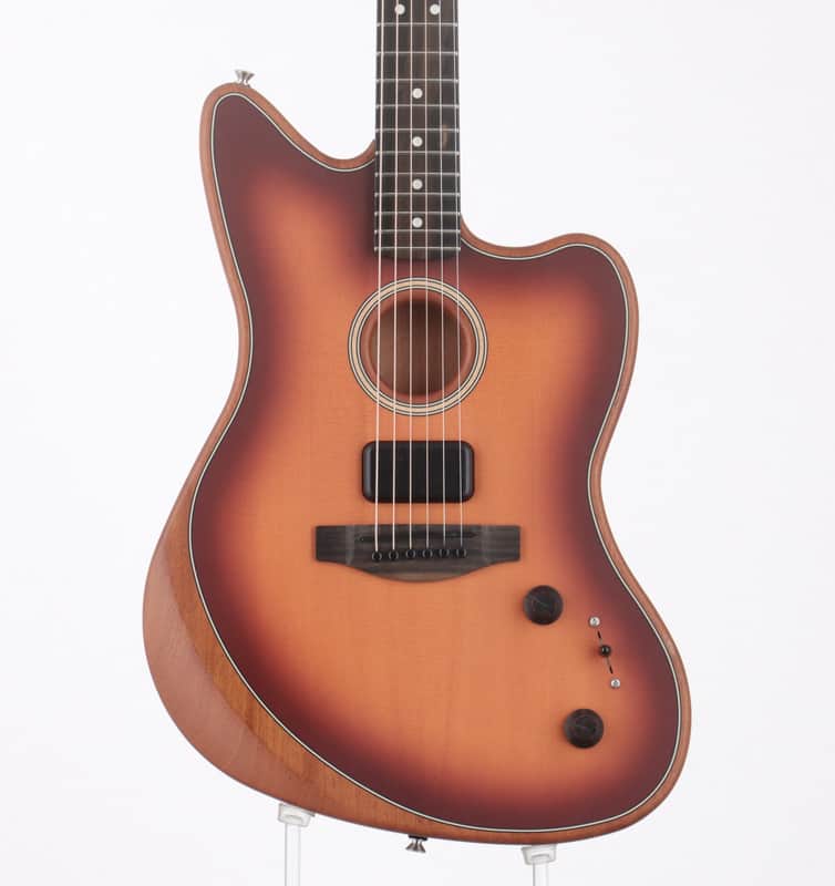 FENDER USA American Acoustasonic Jazzmaster Tobacco Sunburst [US229519A] (01/20)