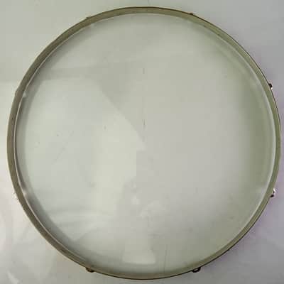 Ludwig/WFL 16"8Lug Floor Tom Drum Batter Rim/Hoop Stick-Chopper Nickel Brass NOB image 5