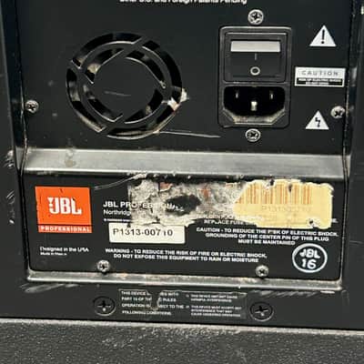 JBL PRX715 15" Powered 2-Way Main/Floor Monitor Speaker 2010s - Black image 7