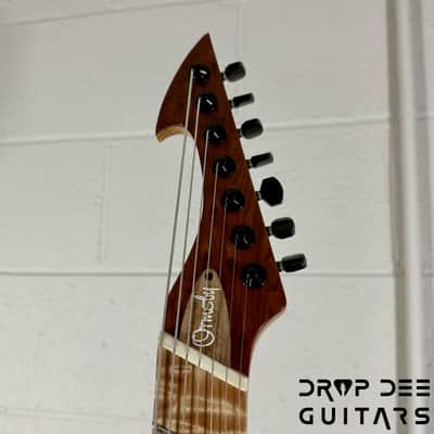 Ormsby Custom Shop Hypemachine 7 Multiscale 7-String Electric Guitar w/ Case-Redwood image 12