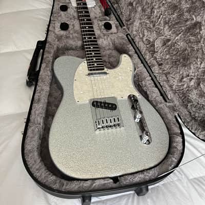 Fender 75th anniversary telecaster sparkle silver. Fender telecaster 2025 - Silver sparkle image 3