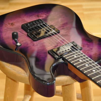 SCHECTER PT Standard PBB Purple Burst Burl / Telecaster type / ST25110052 image 5