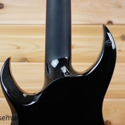 Schecter Sunset-7 Red Dawn - Gloss Black image 7
