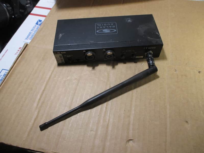Galaxy Audio AS-1100 Any Spot Wireless Personal Monitor System - L Band (655-679 MHz) 2010s - Black image 1