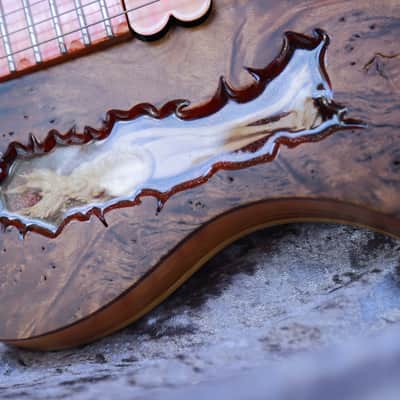 GB Liuteria Custom Boutique Lilith 6 string The Forbidden One edition image 25