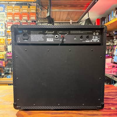 Marshall MG Carbon Fiber MG50CFX 2-Channel 50-Watt 1x12" Solid State Guitar Combo 2011 - 2018 - Black Carbon Fiber image 5