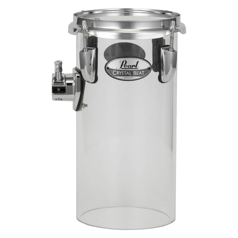 Pearl CRB612C730 Crystal Beat Rocket Tom 6x12 - Clear image 1