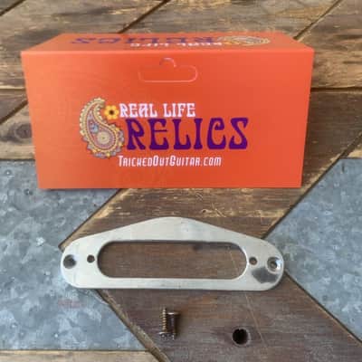 Real Life Relics Nickel Telecaster® Neck Pickup Ring   [AB6] image 1
