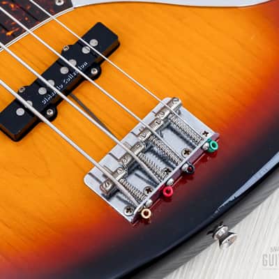 2005 Fender ‘62 Jazz Bass DiMarzio Collection JB62-110DMC Sunburst Lacquer, Japan CIJ image 8