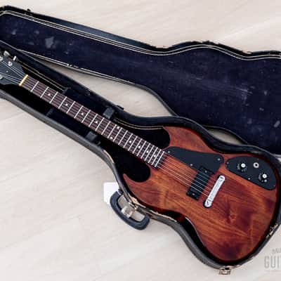 1972 Gibson SG-1 Cherry Vintage Guitar 100% Original w/ Case, Tarback Mini Humbucker image 18