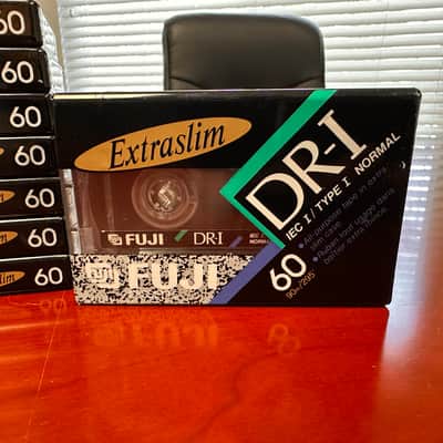 Fuji DR-I Type I 60 Mins Extraslim Normal Bias NOS [[Sealed New!]] - Lot of 8 + BONUS image 2