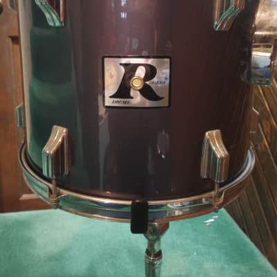 Rogers Big R. 14"(Diameter)X 12"(Depth) Tom 1980's Blue Wrap image 1