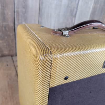 Fender Princeton 5B2 Tweed 100% Original Near Mint 1952 - Tweed image 7