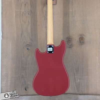 1978 Fender Musicmaster Bass – Dakota Red – Schaller Bridge – Used Very Good image 5