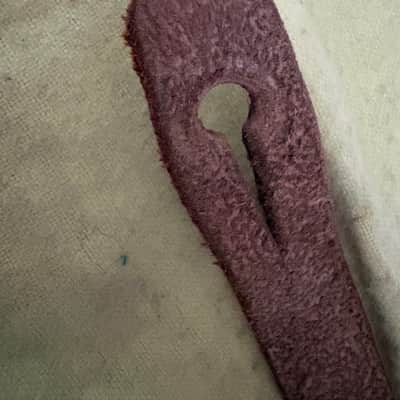 Fender Leather strap original 1965 - Black image 10