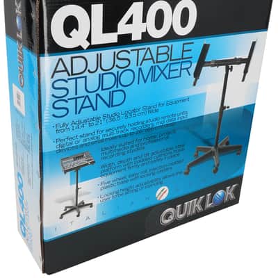 Quik Lok QL-400 Studio Locator Stand w/Castors/Adjustable Height/Width+Tilt image 12