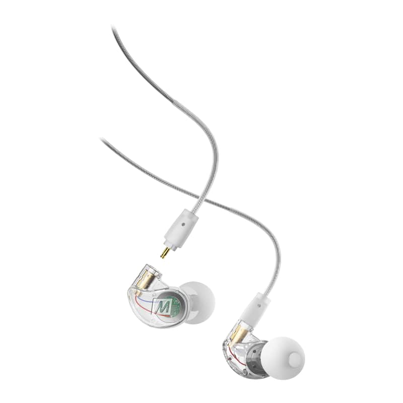 Mee Audio M6 PRO 2nd Generation Universal-Fit Noise-Isolating Musicians’ in-Ear Monitors Clear image 1