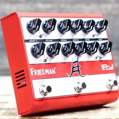 Friedman IR-J Jake E Lee Signature 2 Channels Dual Tube Preamp & DI Effect Pedal image 3