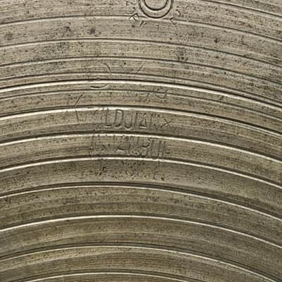Zildjian 14" K Istanbul Hi-Hat Intermediate Stamp 885-772 grams 1959-1966 image 8