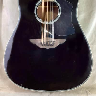 10 string mandocello, cittern prototype conversion of a dreadnaught guitar Bild 3
