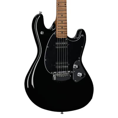 Ernie Ball Music Man StingRay RS Electric Guitar, Black, Open Box (Very Good) image 1