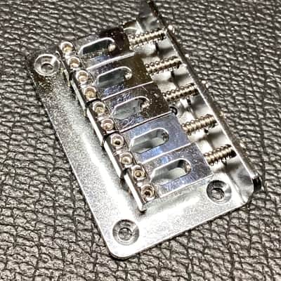 5 String Electric Mandolin Bridge, MORTone BP5 - chrome image 11