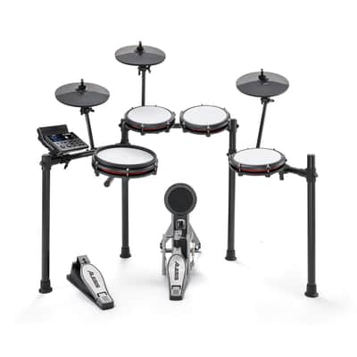Alesis Nitro Max 8 Piece Electronic Drum Kit w/ Mesh Heads & Bluetooth image 1