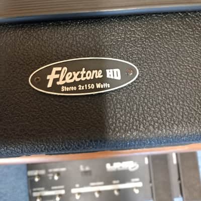Line 6 Flextone HD 300-Watt Stereo Digital Modeling Guitar Amp Head 1998 - 2000 - Black / Red image 8