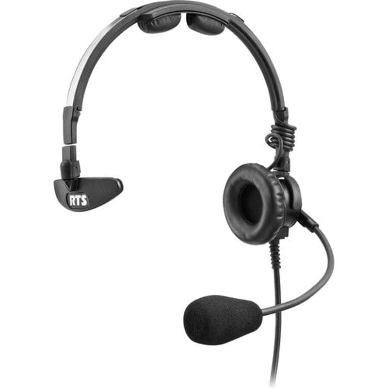 RTS LH-300-DM-A5M Single-Sided Headset with Noise Cancelling Boom Mic (A5M) image 1