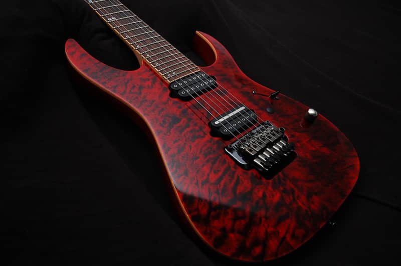Ibanez RG927 QM with DiMarzios and hard case! 7 String beauty! image 1