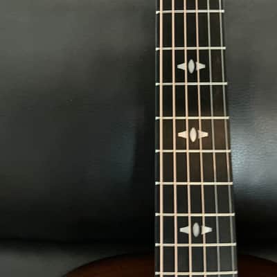 Taylor 517e Grand Pacific 2024 - Torrefied spruce top, Urban bark sides and back with shaded edge burst image 16
