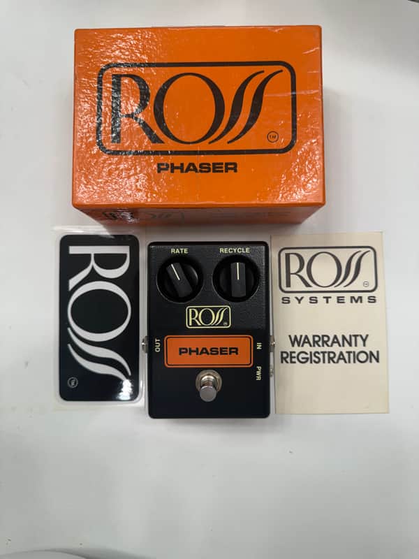 Ross R-99 Phaser Analog Phase Shifter Vintage Guitar Effect Pedal + Original Box image 1