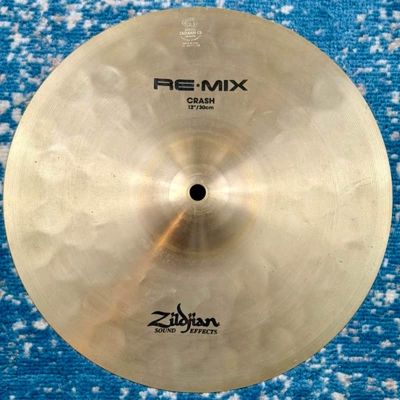 ALMOST N.O.S!! 27 YEARS OLD 12” Zildjian REMIX Crash image 1