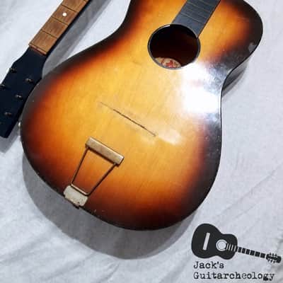 European-Made Parlor Guitar Project 2 Pack - Alex & Lignatone Parlor Guitars (1960s) image 4