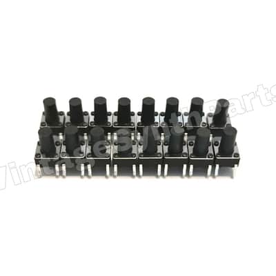 Pushbuttons Tact Switches full Set Of 16 for Waldorf Micro Q Rack Switch