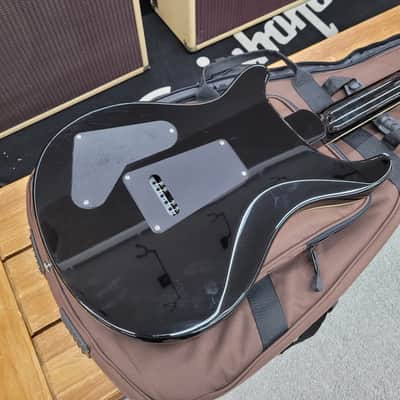 PRS SE Custom 22 Semi-Hollow with Gigbag- Charcoal Burst image 15