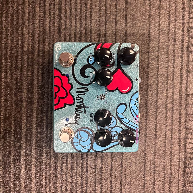 Keeley Monterey Rotary Fuzz Vibe 2016 - Present - Blue / Graphic image 1