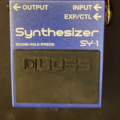 Boss SY-1 Synthesizer 2019 - Present - Blue